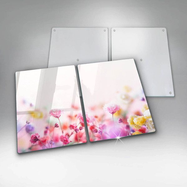 Protector pared cocina Prado de flores