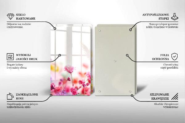 Protector pared cocina Prado de flores