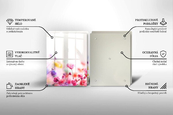 Protector pared cocina Prado de flores