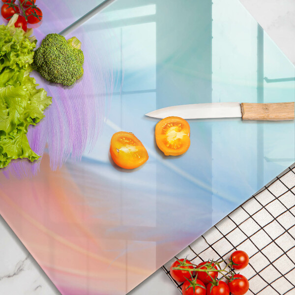 Protector pared cocina Plumas pasteles