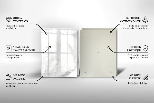 Protector pared cocina Mármol moderno