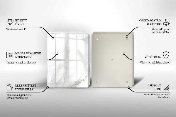 Protector pared cocina Mármol moderno