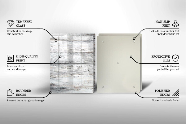 Protector pared cocina Tableros de madera brillantes