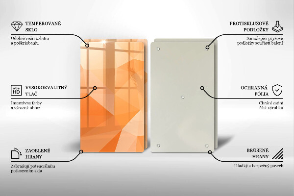 Protector pared cocina Fondo geométrico