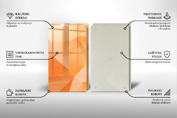 Protector pared cocina Fondo geométrico