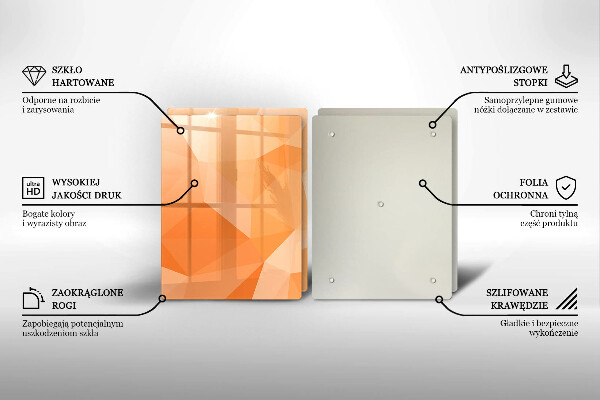 Protector pared cocina Fondo geométrico