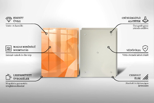 Protector pared cocina Fondo geométrico