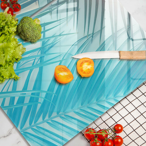 Protector pared cocina Hojas pastel