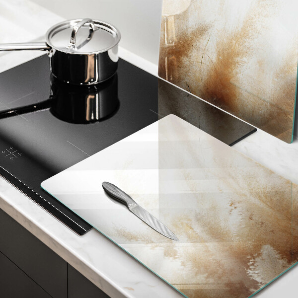 Protector pared cocina Hierba de la pampa