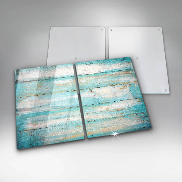 Protector pared cocina Tableros de madera antiguos