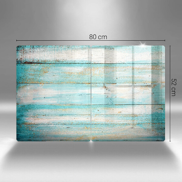 Protector pared cocina Tableros de madera antiguos