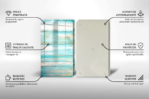 Protector pared cocina Tableros de madera antiguos