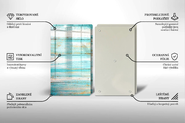 Protector pared cocina Tableros de madera antiguos