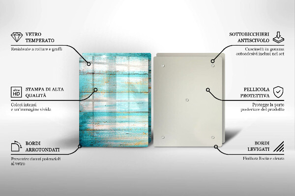 Protector pared cocina Tableros de madera antiguos
