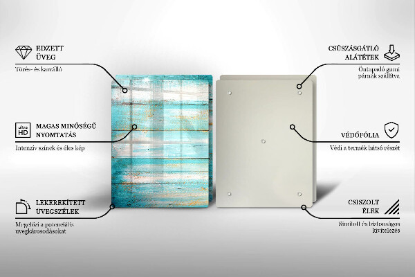 Protector pared cocina Tableros de madera antiguos