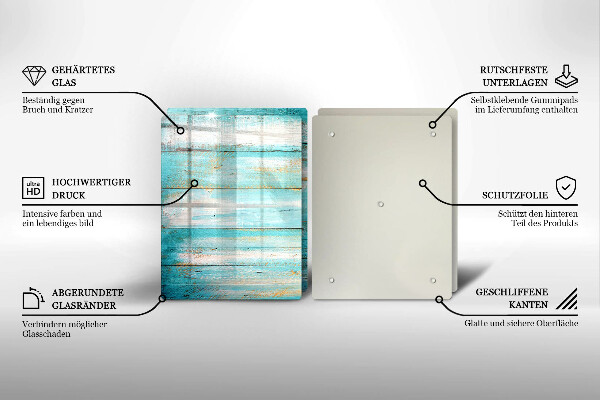 Protector pared cocina Tableros de madera antiguos