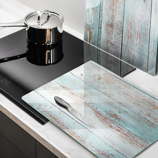 Protector pared cocina Viejos tableros vintage