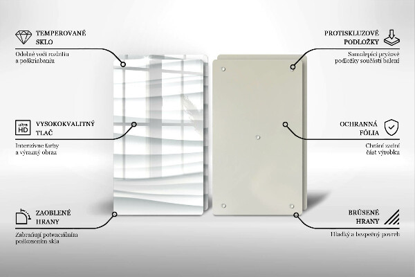 Protector pared cocina Estructura moderna