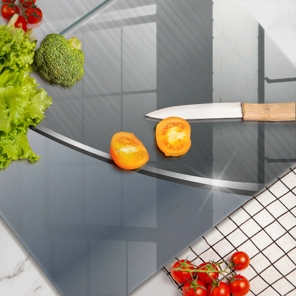 Protector pared cocina Patrón de abstracción de metal