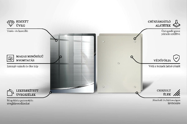 Protector pared cocina Patrón de abstracción de metal
