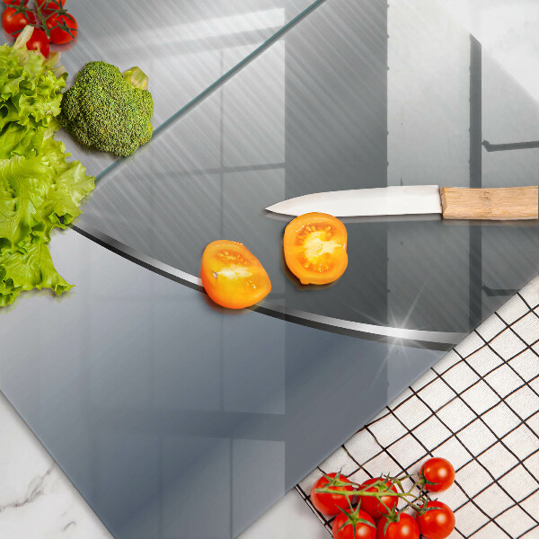 Protector pared cocina Patrón de abstracción de metal