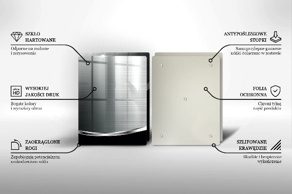 Protector pared cocina Abstracción con metal