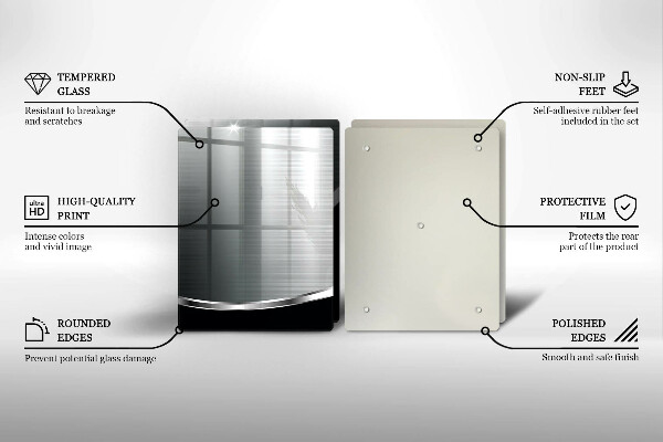 Protector pared cocina Abstracción con metal