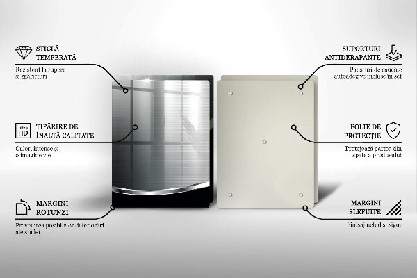 Protector pared cocina Abstracción con metal