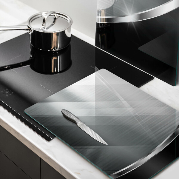 Protector pared cocina Abstracción con metal