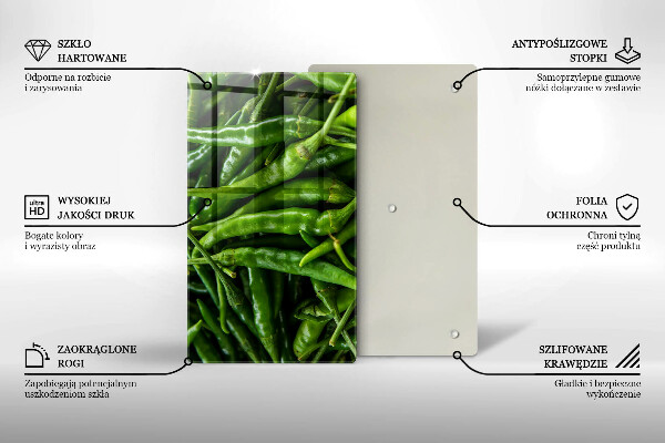 Cubre encimera Vainas de guisantes