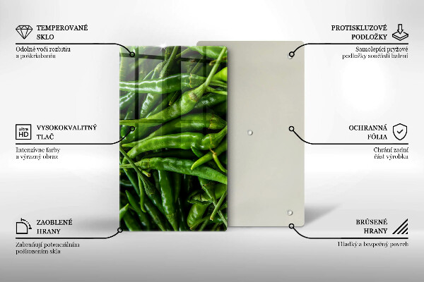 Cubre encimera Vainas de guisantes