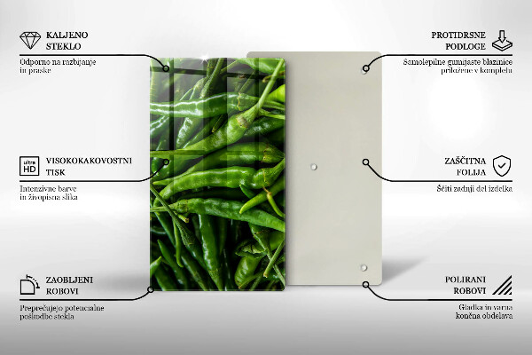 Cubre encimera Vainas de guisantes