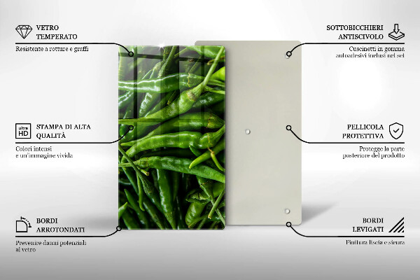 Cubre encimera Vainas de guisantes