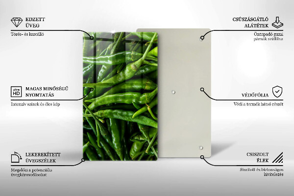 Cubre encimera Vainas de guisantes