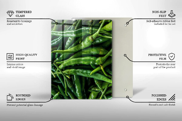 Cubre encimera Vainas de guisantes