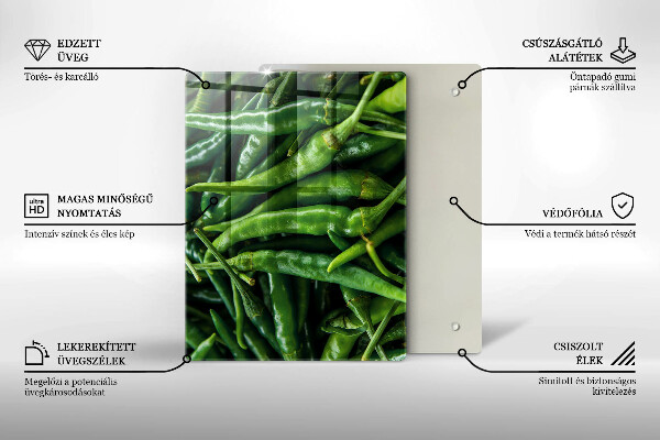 Cubre encimera Vainas de guisantes