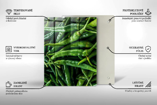 Cubre encimera Vainas de guisantes