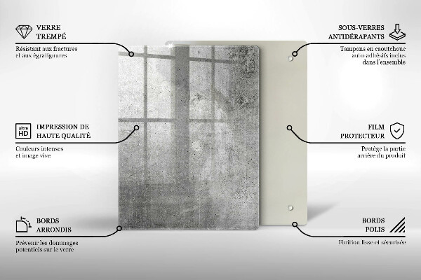 Cubre encimera Textura de hormigón