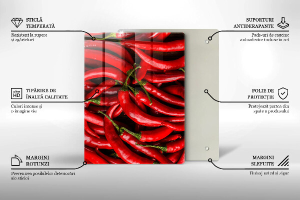 Cubre encimera Pimientos picantes