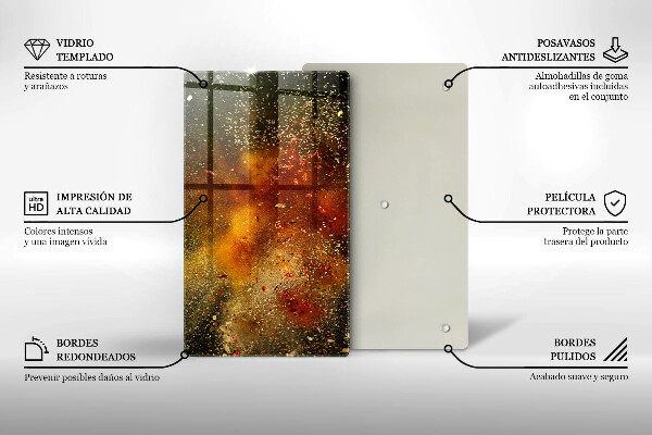 Cubre encimera Especias coloridas