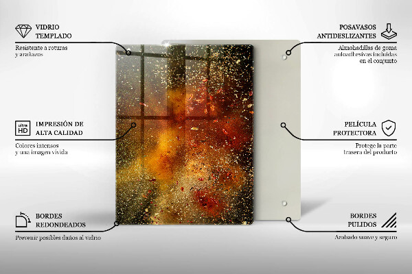Cubre encimera Especias coloridas
