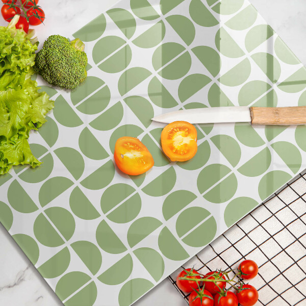 Cubre encimera Patrón de formas boho