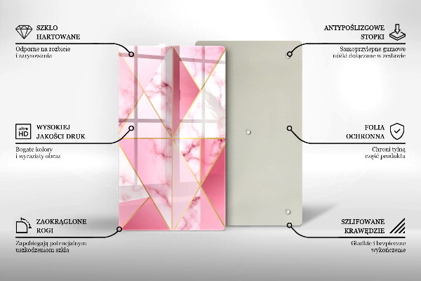 Cubre encimera Mármol geométrico