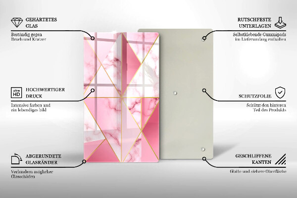 Cubre encimera Mármol geométrico