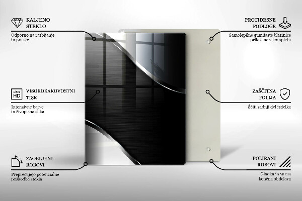 Cubre encimera Abstracción de metales