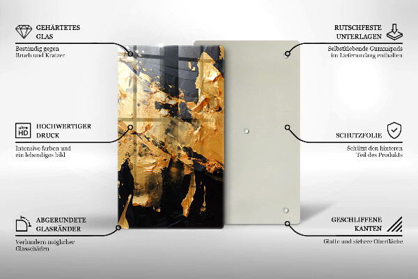 Cubre encimera Textura de pintura elegante