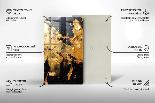 Cubre encimera Textura de pintura elegante