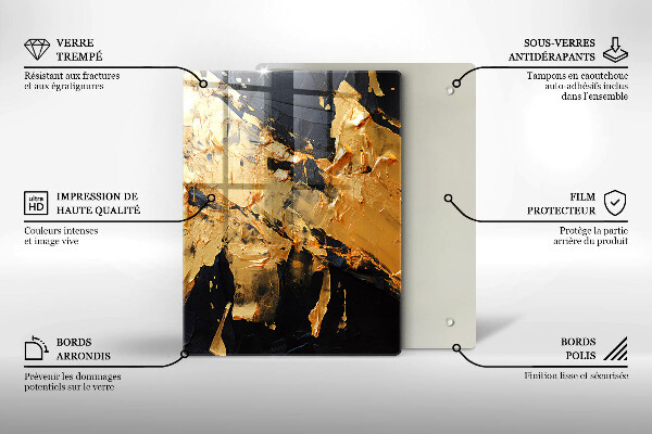 Cubre encimera Textura de pintura elegante