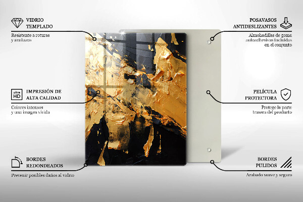 Cubre encimera Textura de pintura elegante