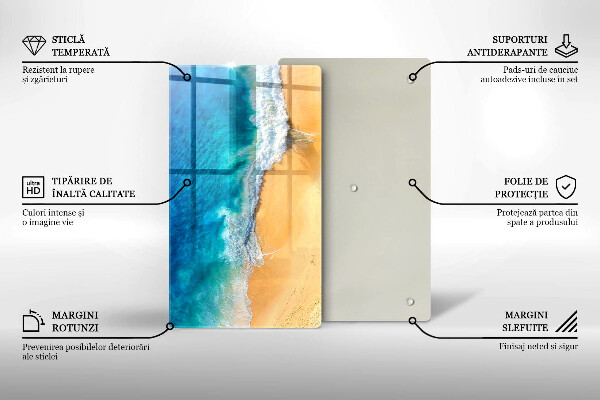 Cubre encimera Playa y mar